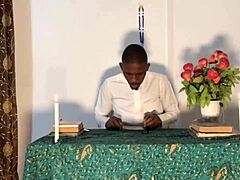 sex before confession? she confessed her slutty desires with big tits and ass!