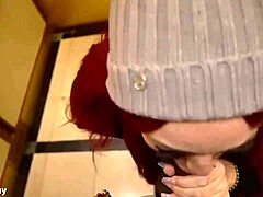 Latina Sucks Dick Bent Over Outdoors For Christmas Presents