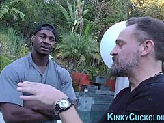 Babe Gives Blowjob To BBC