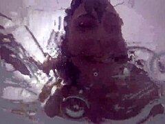 Candy Cruise Gags on Cock in Bathtub POV