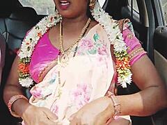 Indian Bhabi In Saree Car Romance With Dirty Talks