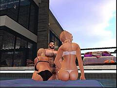 No Resisting A Man As Fine As Cam Heyward In This Gay Threesome, Says The Blonde