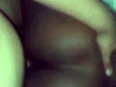 Black Couple Backshots Doggystyle Bent Over Ass