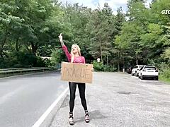 Ria Sunn gapes from rough assfucking and rimjob