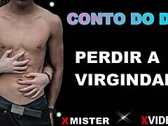 Brazilian amateur loses virginity in erotic scene