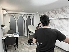 Juan Bustos Voyeur Behind Porn Cock Lick