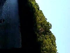 INTERRACIAL PUBLIC BLOWJOB AND DOGGYSTYLE OUTDOORS