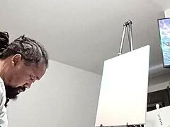 Cute Naked Cubby Shows Off Her Narrow Ass Interactively