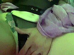 Slide the panties to the side for interracial cock