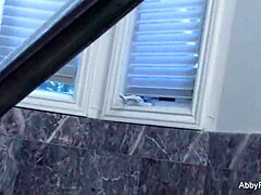 abigail mac lesbian threesome bts