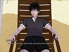 Indian Babe With Big Tits And Ass In Game Of Desire!