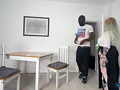 Alpha bull services bambi's feet in interview casting