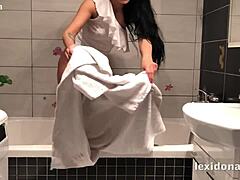 Lexidona In Czech Softcore Solo Pee Scene