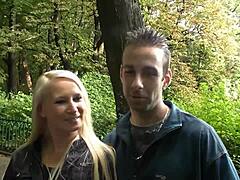 Gina's Casting Interview Turns into Masturbation and Blowjob