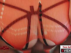 European Tranny Whore Gets Anal Creampie in Homemade Video