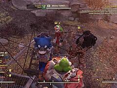 crazycat fucks 8 virgins in fallout 76