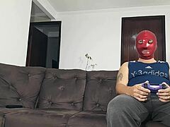 Blondie Cumming By The Ass In Miniskirt