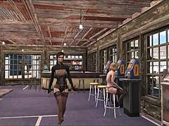 Bold Slutty Tease Fashion In Fallout 4