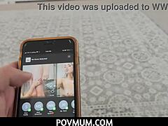 Stepmom lets stepson pound her hard!