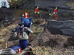 crazycat fucks 8 virgins in fallout 76