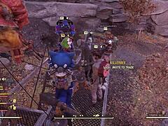 crazycat fucks 8 virgins in fallout 76