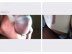 Amateur Anal Assfucking Couldn't Hold Back from Horniness, Came in 1 Minute on Video Call