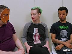 naughty kitten in asshole asylum for treatment.