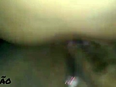 Punching my hand deep into that black pussy!