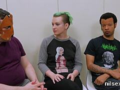 naughty kitten in asshole asylum for treatment.