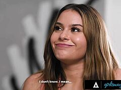 Madison Morgan Cures Nicole Arias' Cravings With Rimming