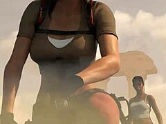 Lara and Sheva embark on a dorky exploration adventure.