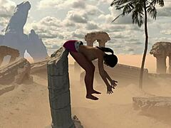 Lara and Sheva embark on a dorky exploration adventure.