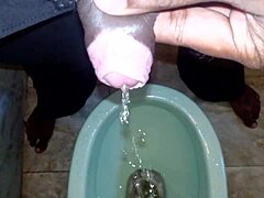 a boy pees with a black man in the story