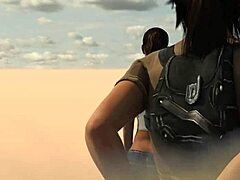 Lara and Sheva embark on a dorky exploration adventure.