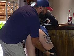 i love watching this cute blonde teen bend over for a big cock in homemade sex