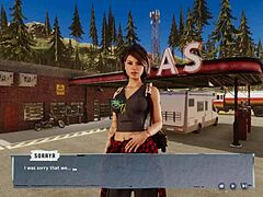 In this uncensored game segment, characters explore route 69 with oral positions and intense encounters building the story