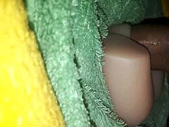 In this japanese amateur video, a skinny asian fuck doll masturbates with toys, cumming twice in a rough cumshot session.