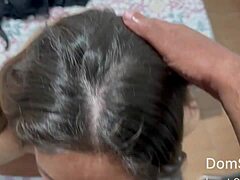 Big ass Latina shakes booty before anal fucking.