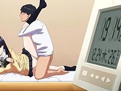 Schoolgirl Kisses Otaku Before Riding to Creampie