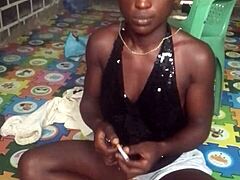 Crazy Bitch Twerks Naked Intensely