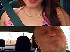 Candy garay se pone caliente camino a la mansion putacalentura para hacerle su casting candygaray luisgaray mansio