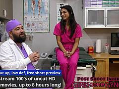 Misty Addams undergoes rectal exam with buttplug and gaping