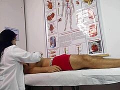 Enfermeira tem seu primeiro paciente com ere��o