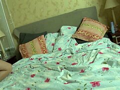 Slim brunette calla fingers her pussy