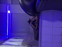 Horny wife enjoys pussy eating and doggy sex on sofa 😏