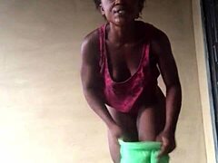 Crazybitch Twerks Her Sexy Big Ass Outdoors In Wild, Uninhibited Displays