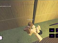 Latina Gets Filled by BBC in Roblox