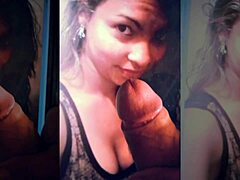 nansi the gypsy gets a fantasy cumshot tribute in casual style