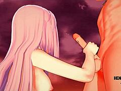 Sakura gives naruto handjob then fucks him in naruto hentai