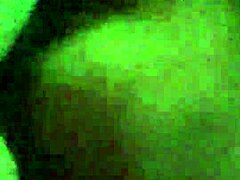 this bbw granny gives blowjob to small cock, her big tits bouncing